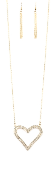 3 Piece Set - Necklace, Earrings, & Cuff Bracelet - Picture 5 of 7